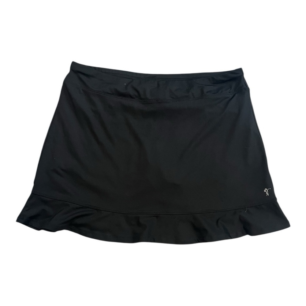LPGA Collection Black Skort Size L Women NWOT